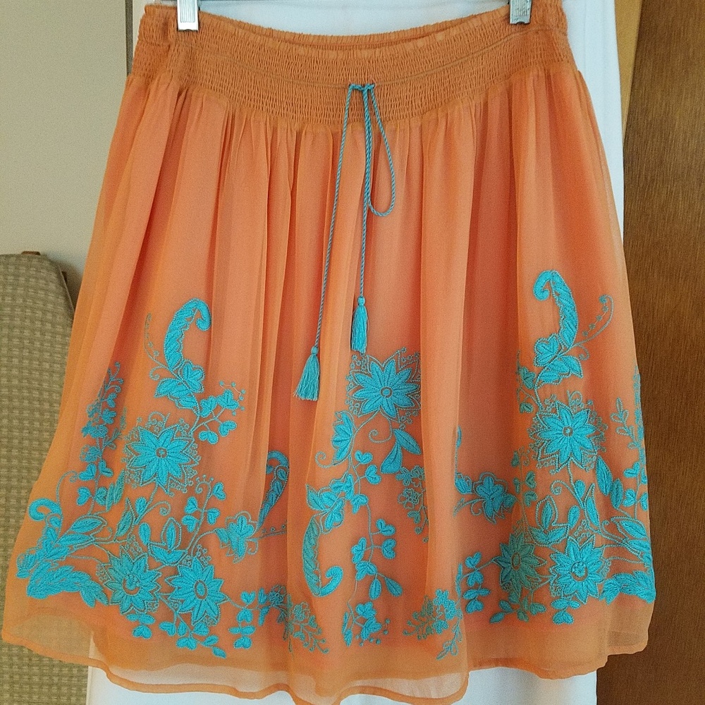 Silk skirt